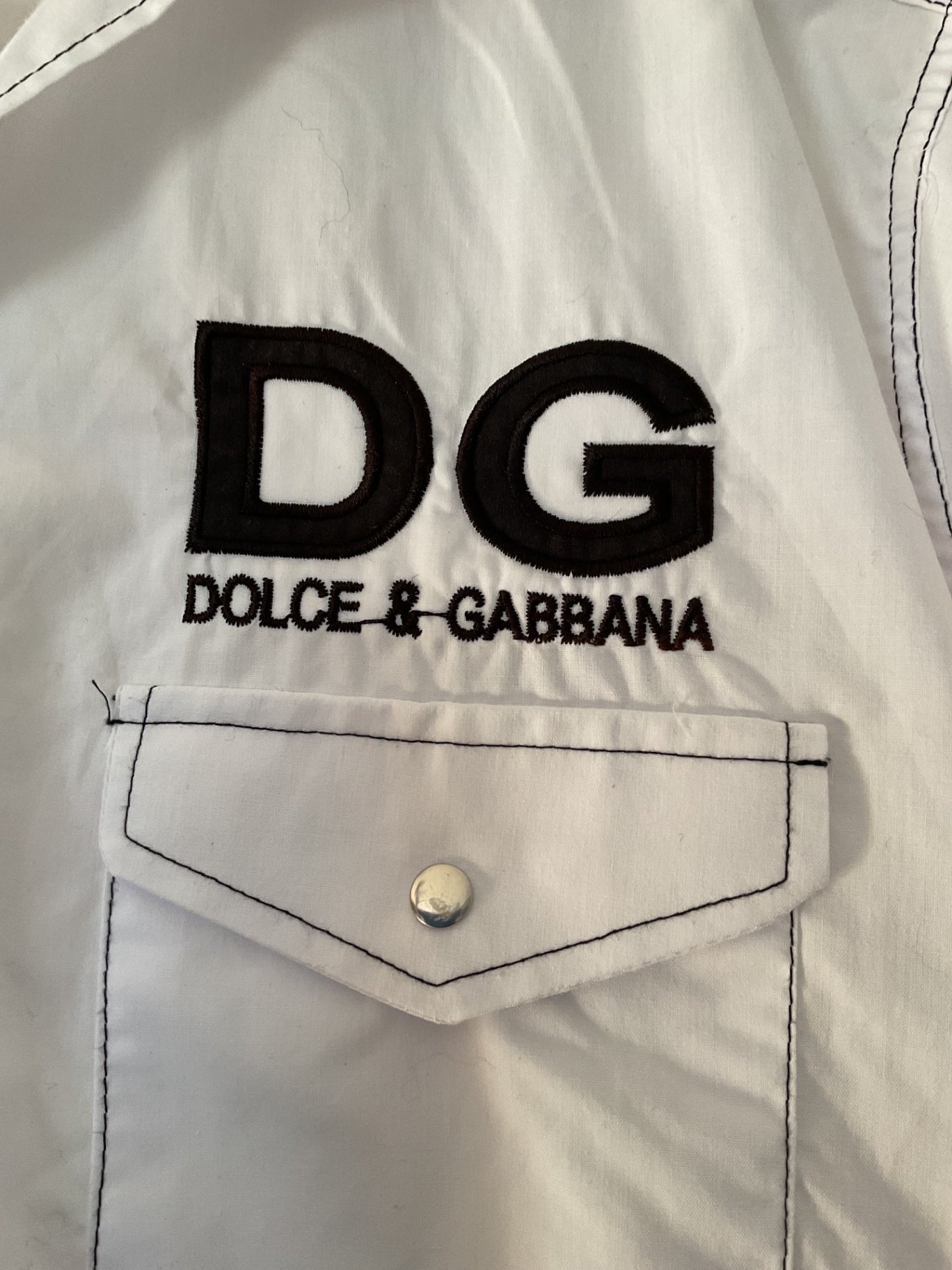 Dolce & Gabbana Hemd S Weiß