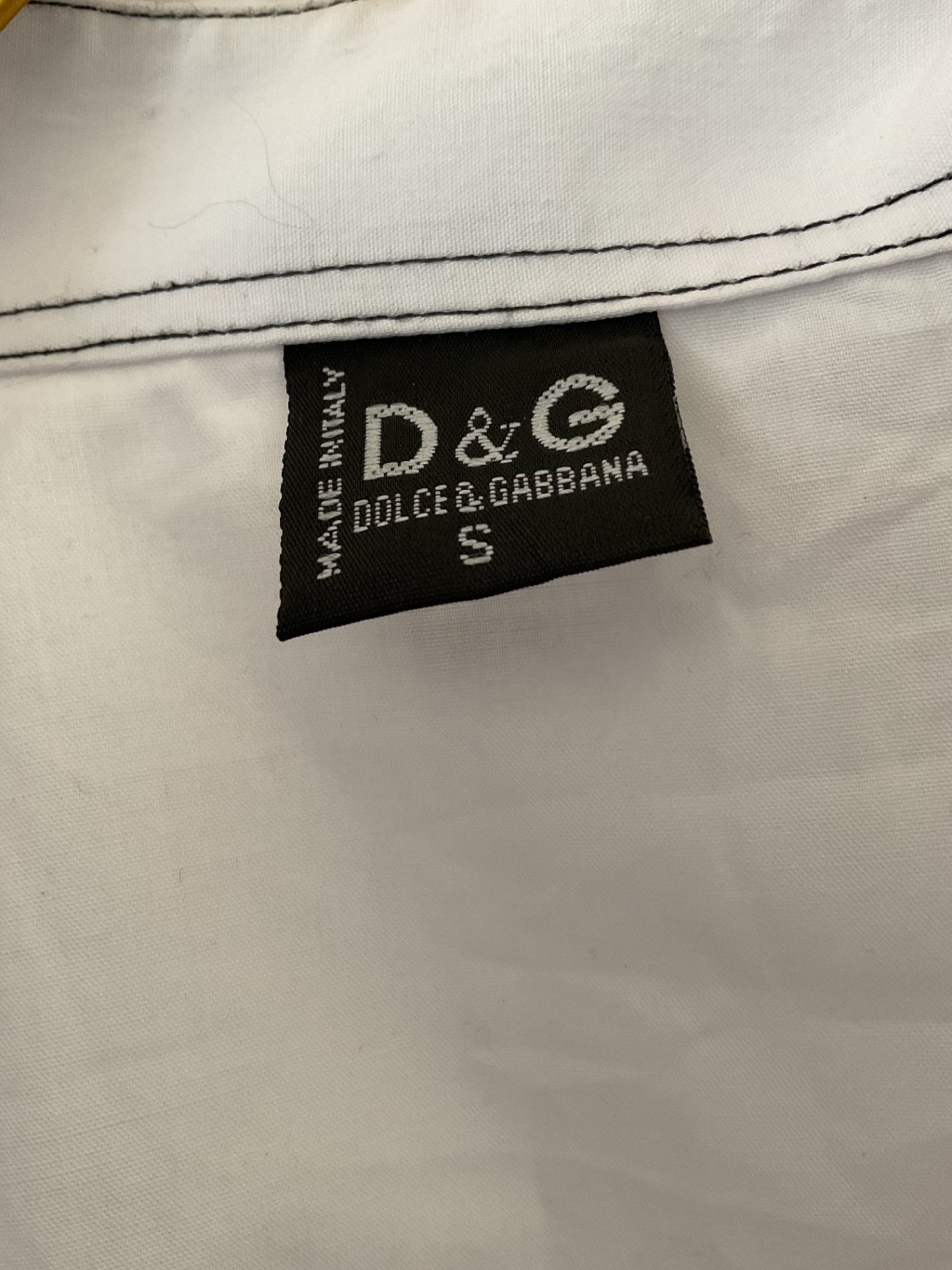 Dolce & Gabbana Hemd S Weiß