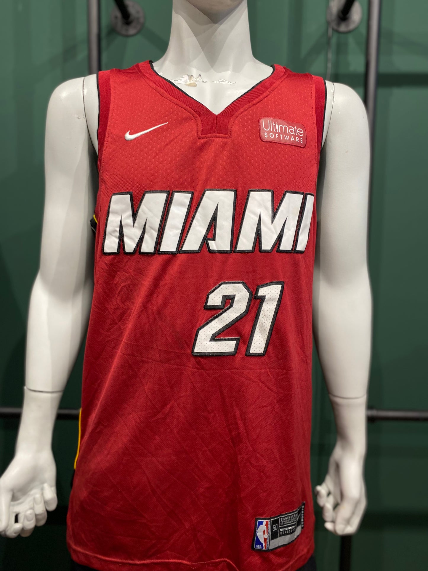 Vintage Nike NBA Miami Rot