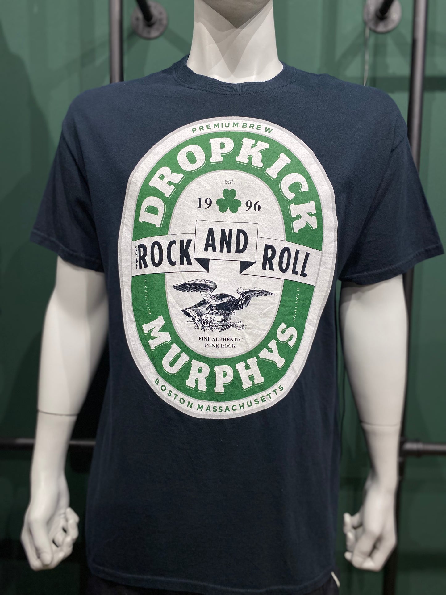 Vintage Dropkick Murphys T-Shirt L Schwarz