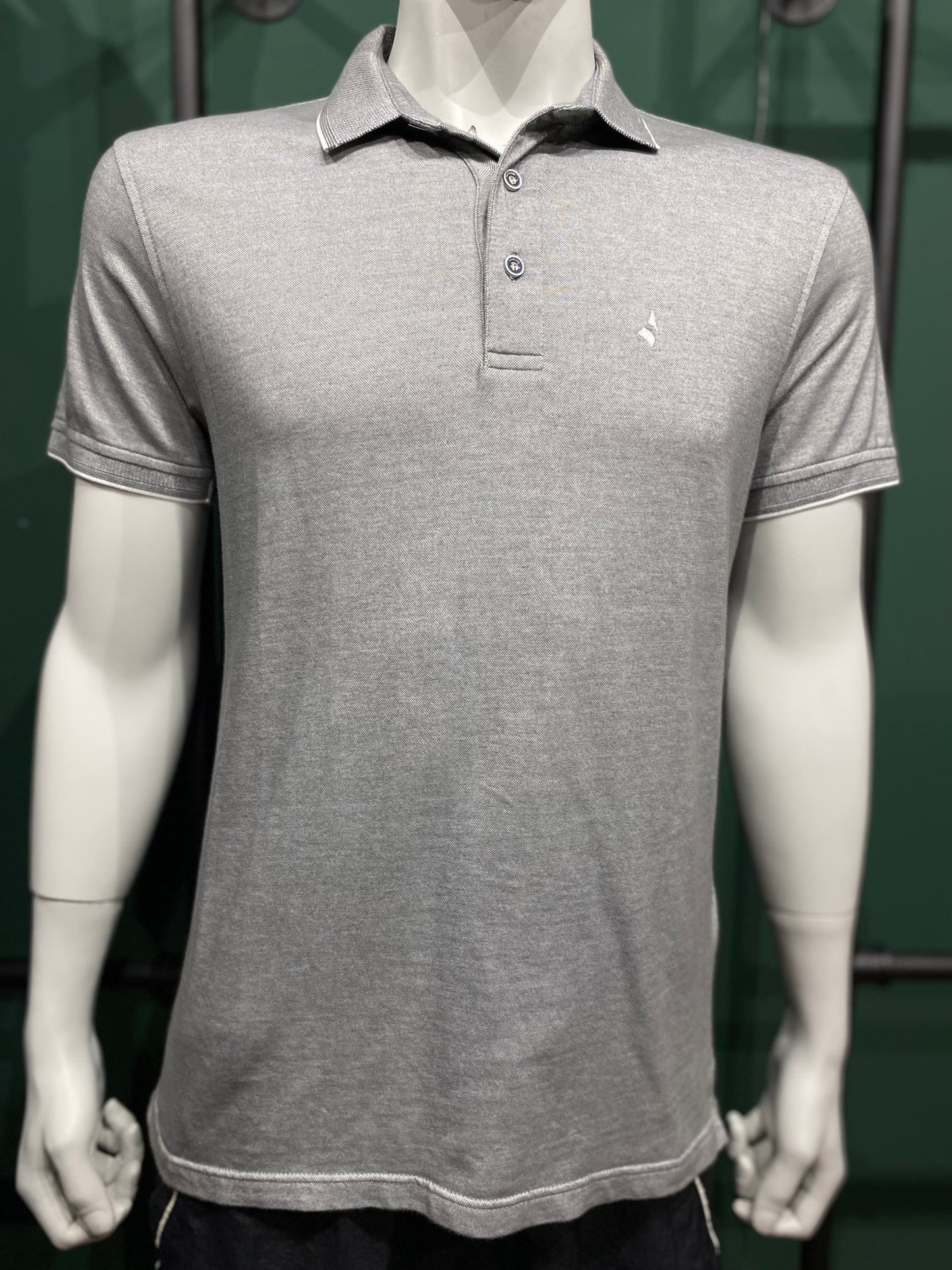 Vintage Navigare Poloshirt S Grau