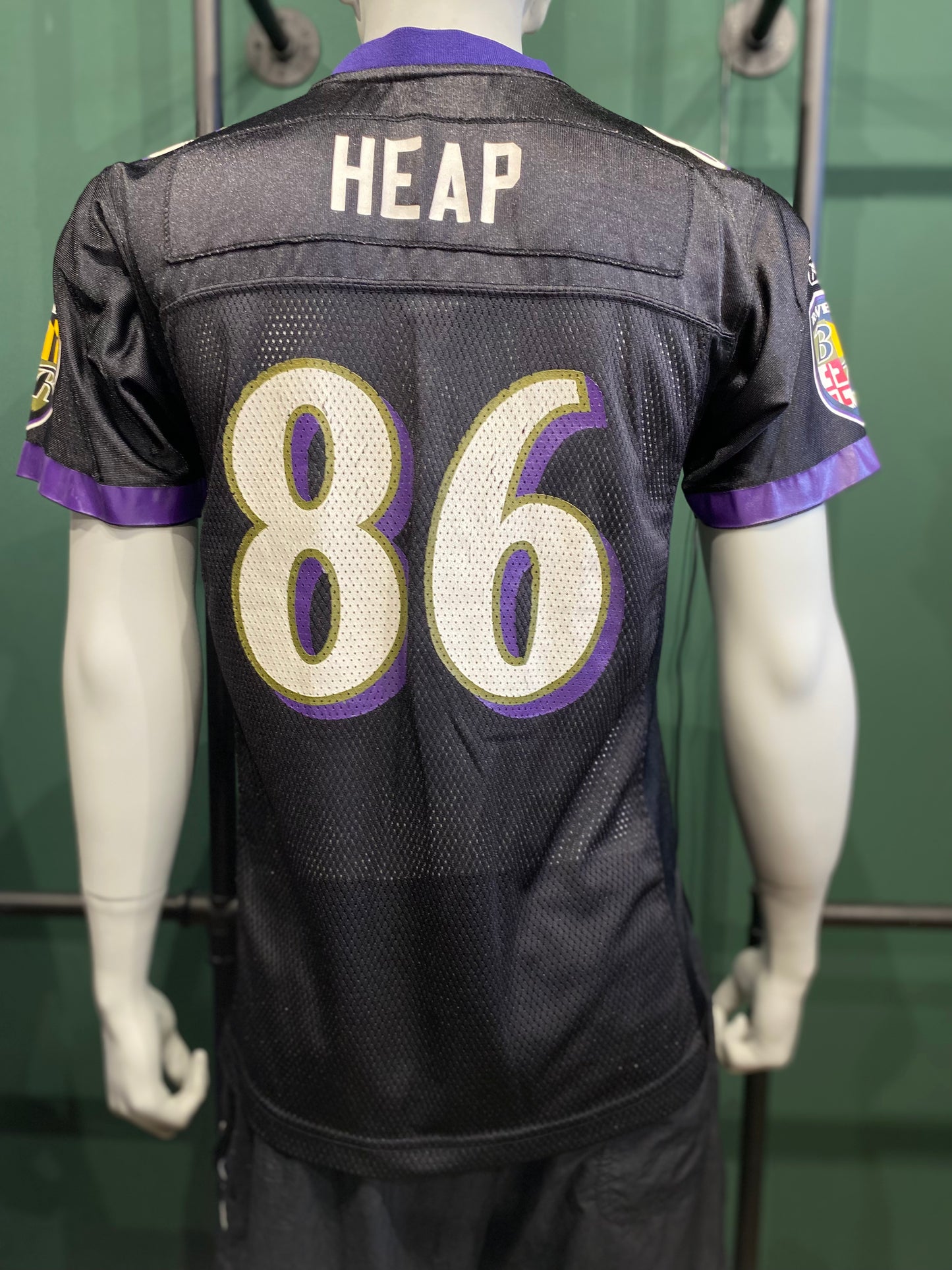 Vintage Reebok NFL Ravens Jersey L Schwarz