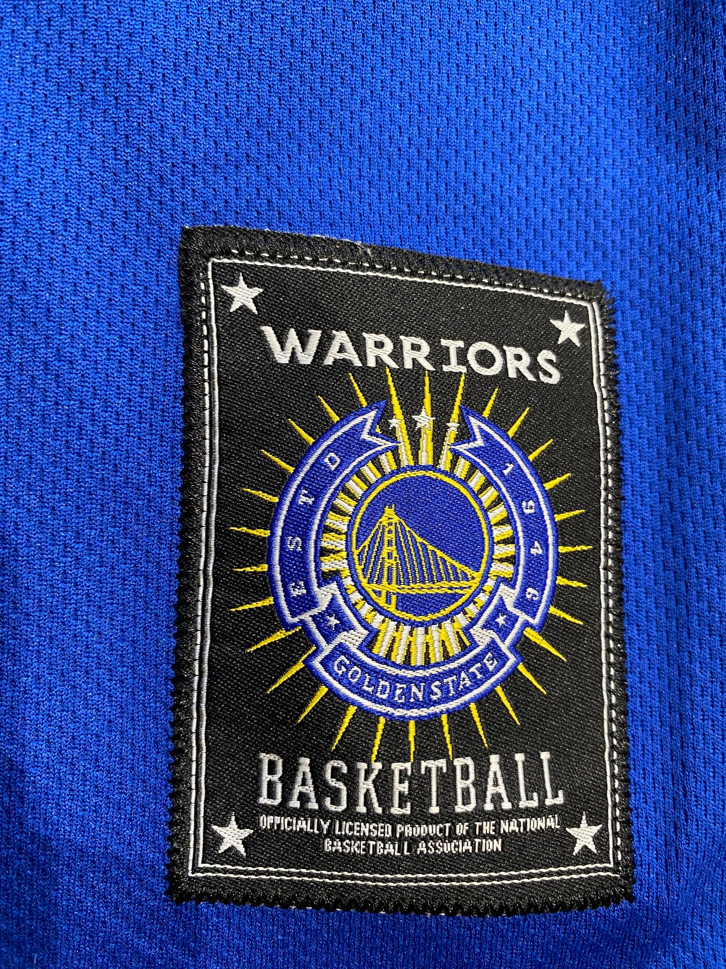 Vintage NBA Golden State Jersey M Blau und Gelb