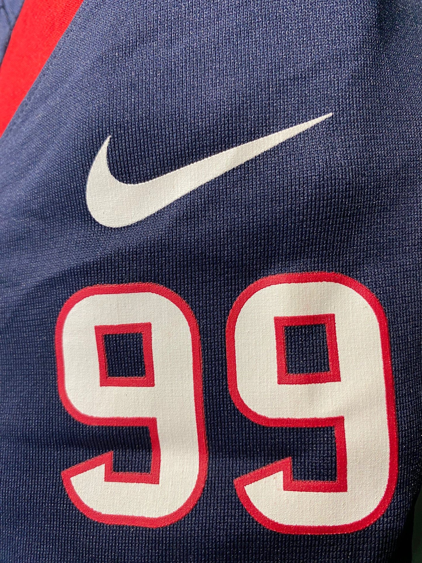 Vintage Nike NFL Texans Jersey L Dunkelblau und Rot