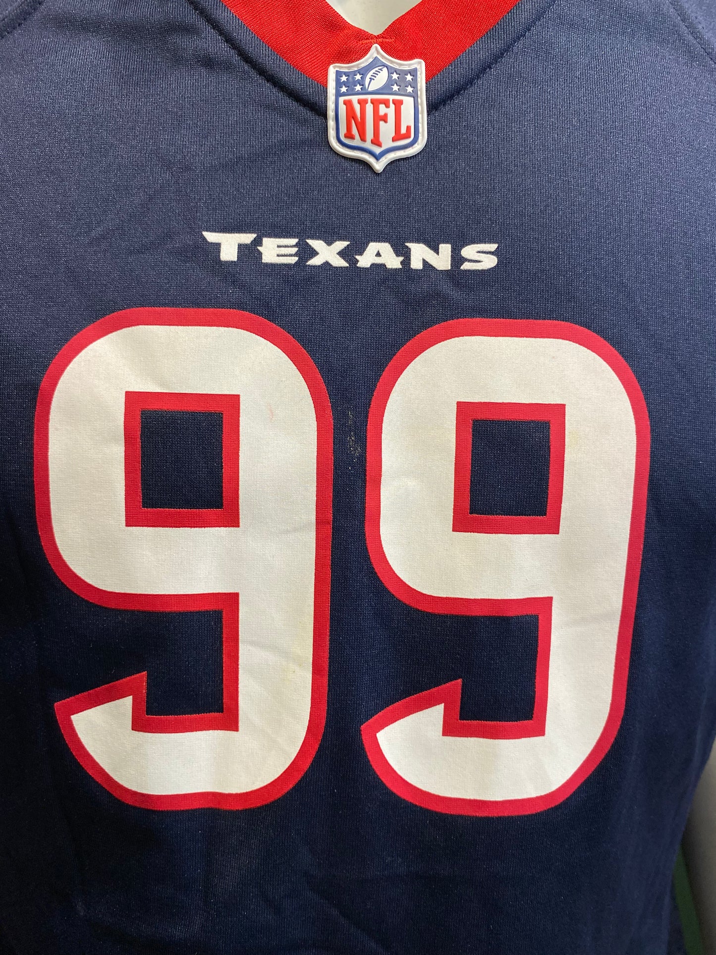 Vintage Nike NFL Texans Jersey L Dunkelblau und Rot