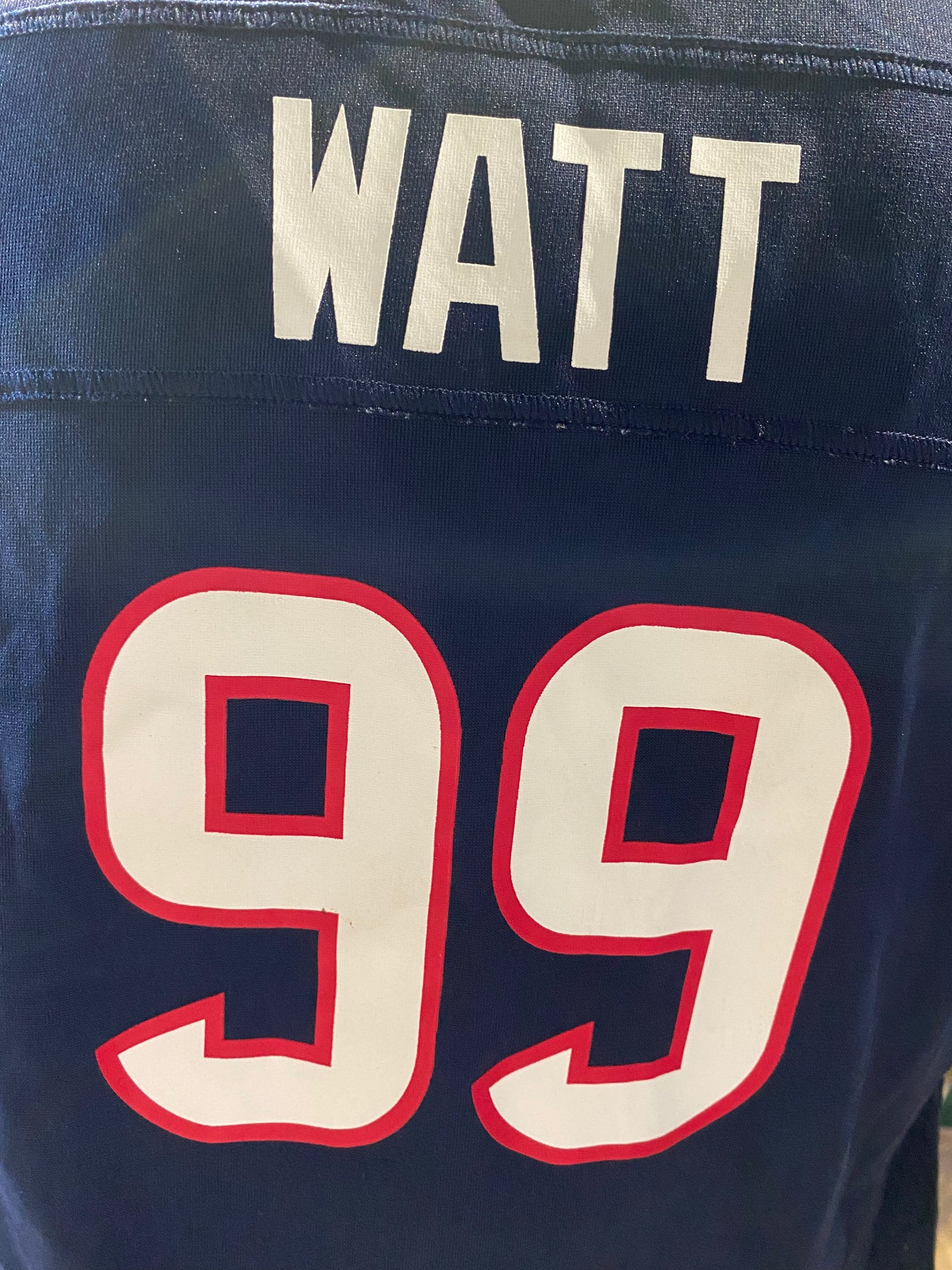 Vintage Nike NFL Texans Jersey L Dunkelblau und Rot