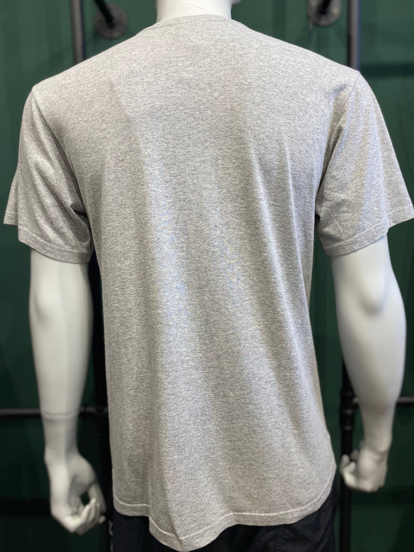 Vintage Real Madrid T-Shirt Grau Real Madrid Aufdruck