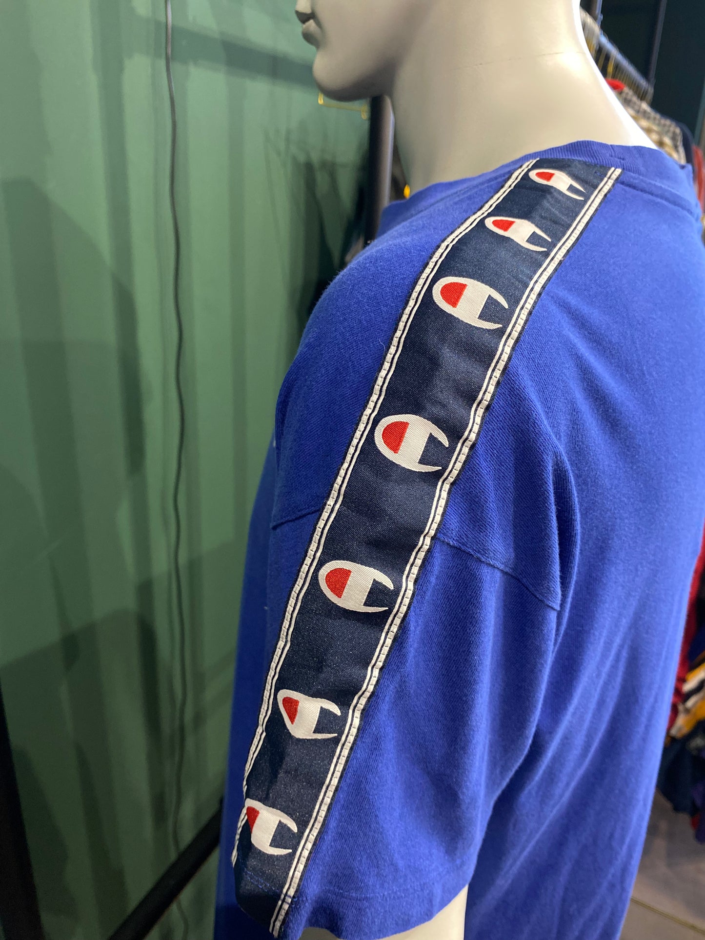 Vintage Champion T-Shirt XL Blau