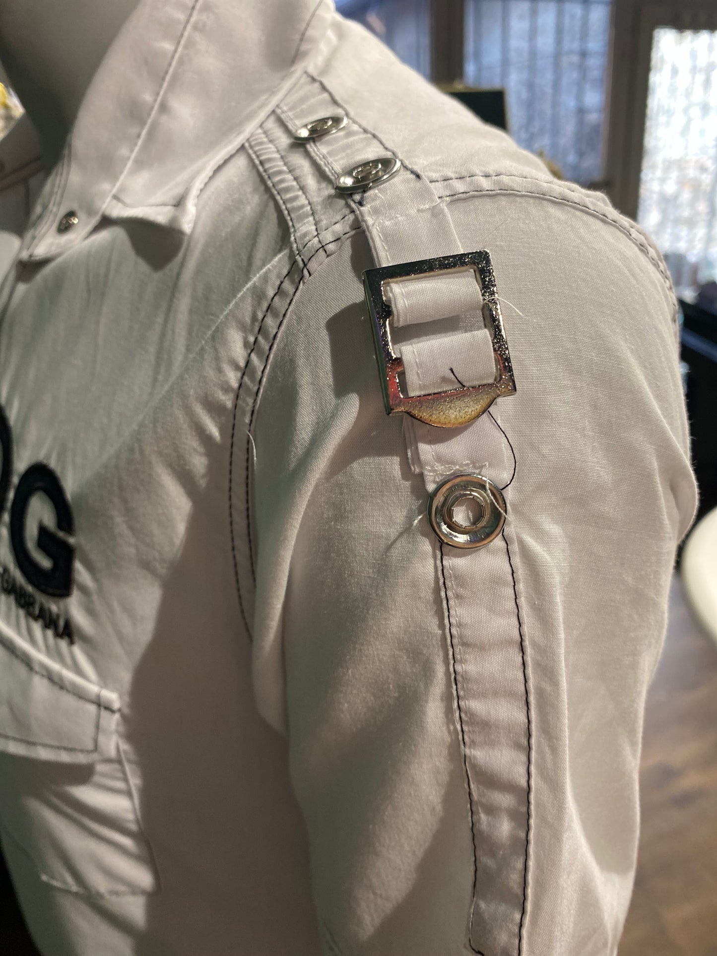 Vintage Dolce & Gabbana Hemd S Weiß