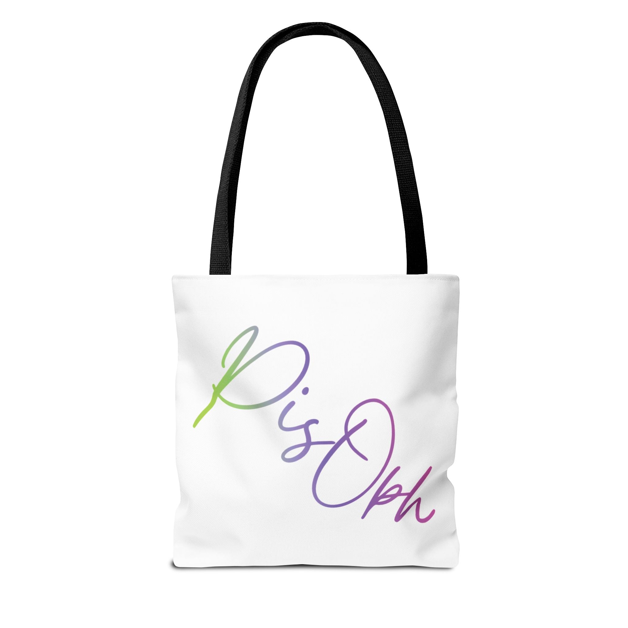 PisOph Tote Bag - handgezeichnete Kunst auf Stoff