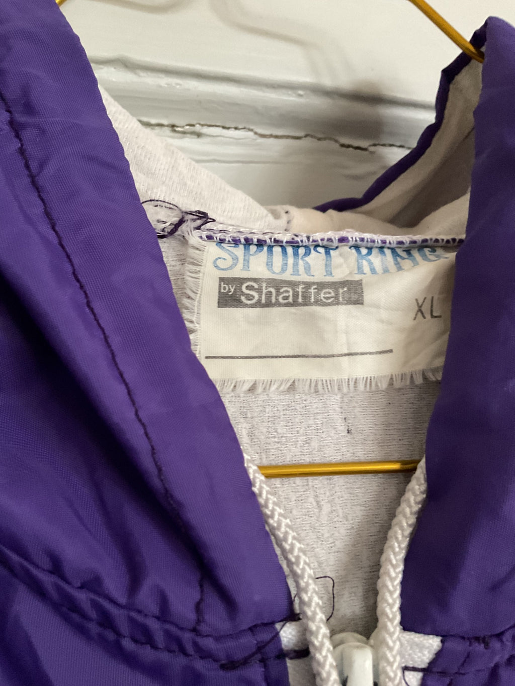 1985 US Track Champions Jacket - Historisches Team -Original in echter 80s Nylonqualität Authentisch und rar  - KEIN Fast Fashion- 