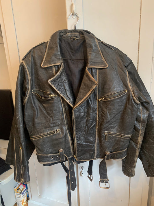 Choice Lederjacke Schwarz