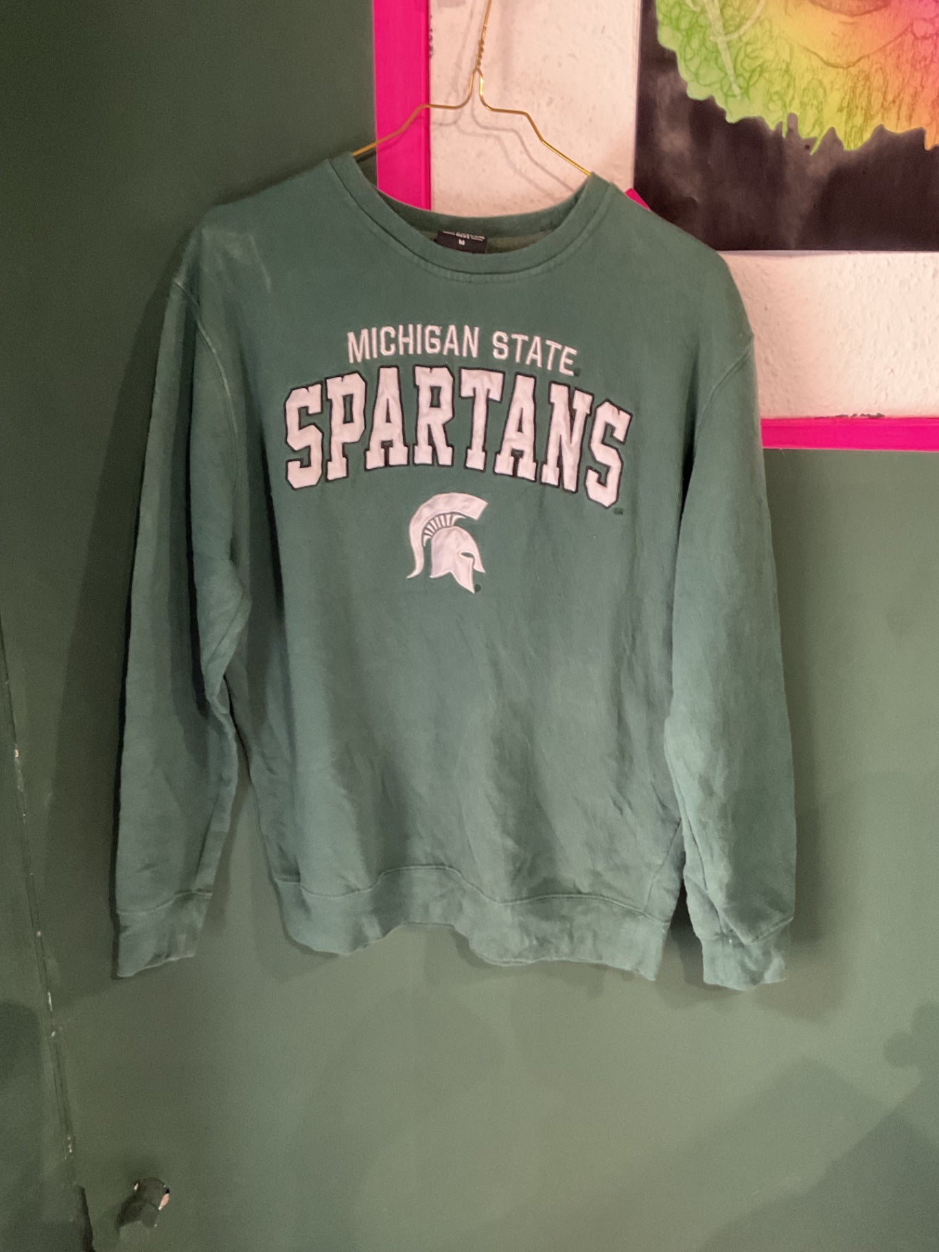 College Sweatshirt - Spartans -  US College Style - Y2K Ära Look - 