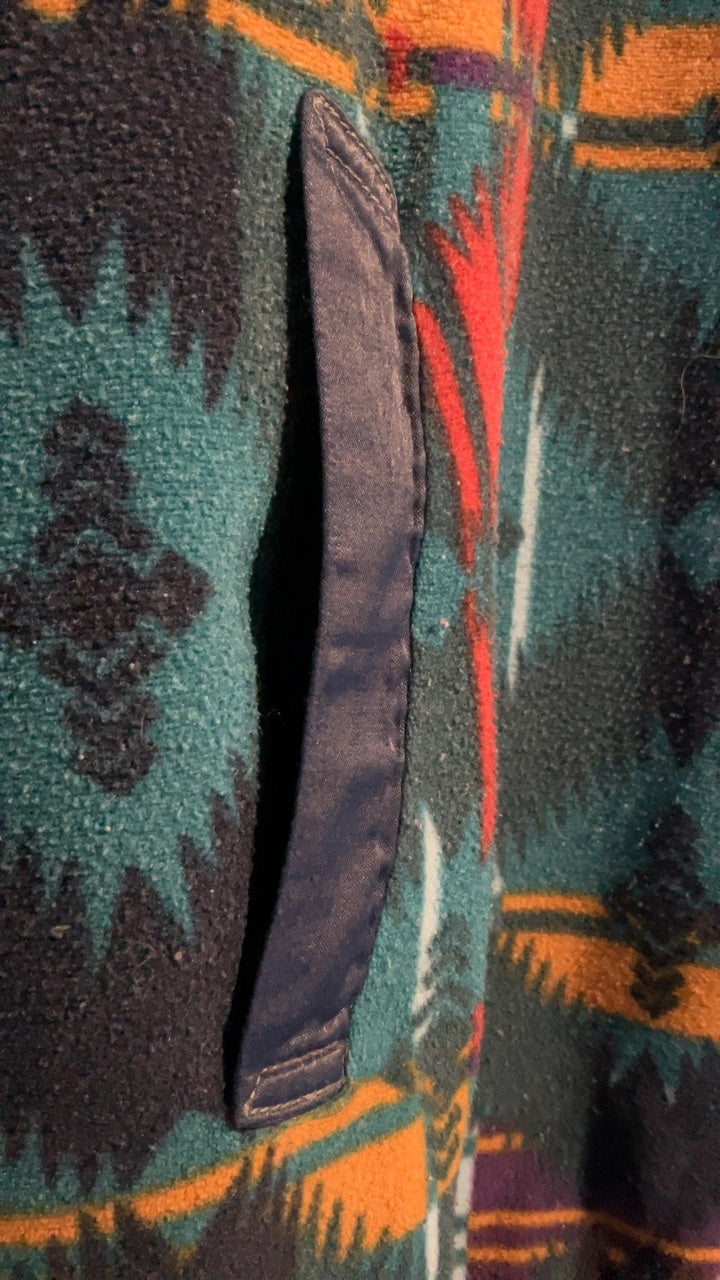 Vintage 90s Fleece - Statement Piece - Cozy, auffällig & einzigartig - perfekt für Ski, Après Ski 