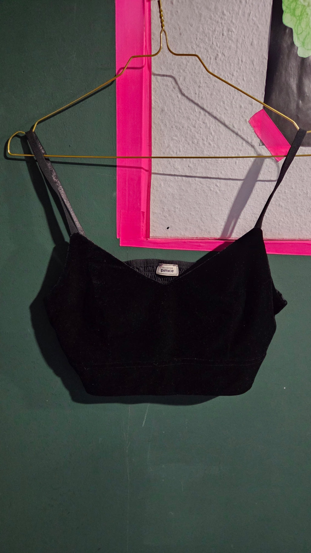 Y2K Pimkie Top S Schwarz