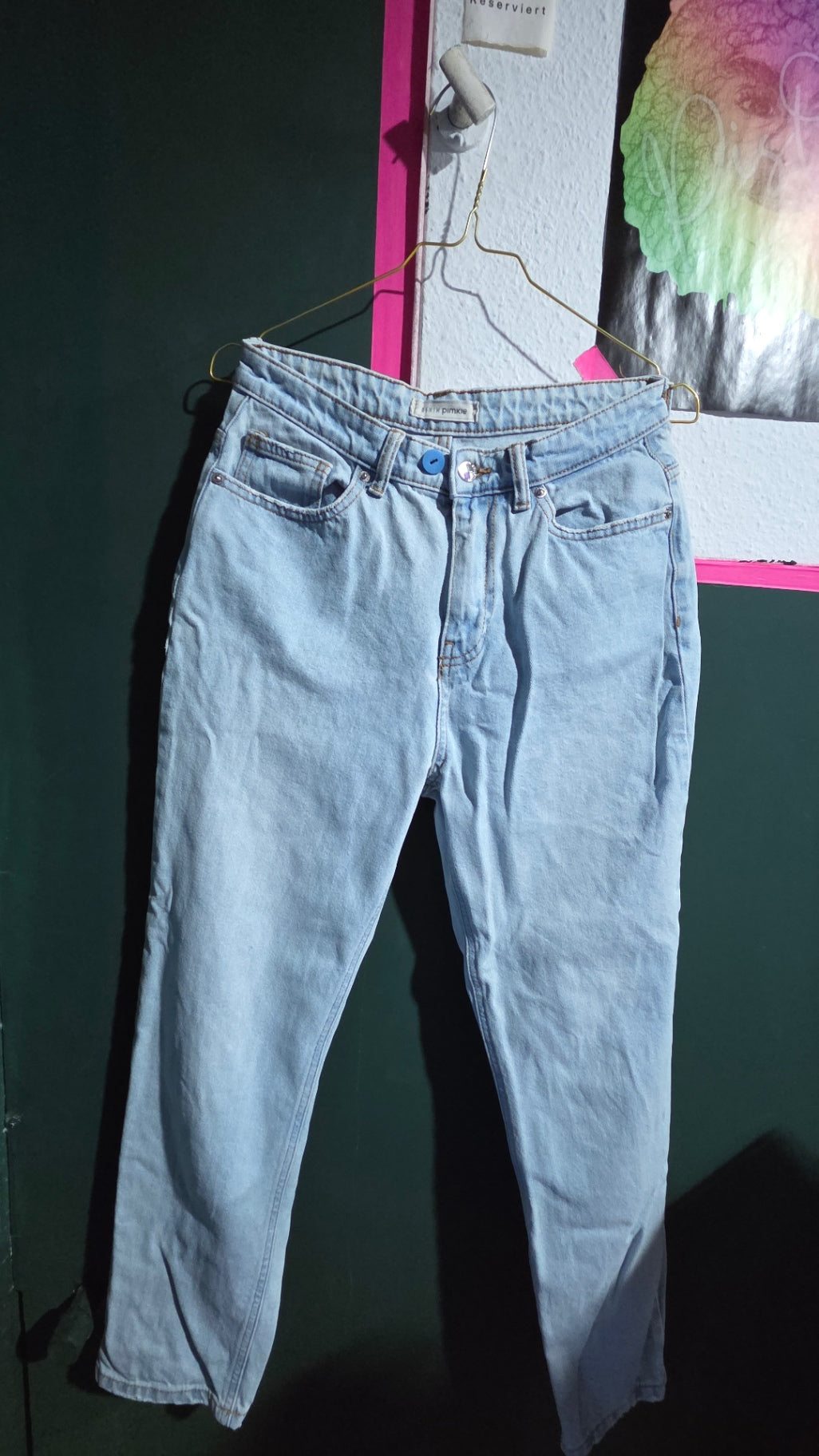 Y2K Pimkie Jeans W 33 Hellblau