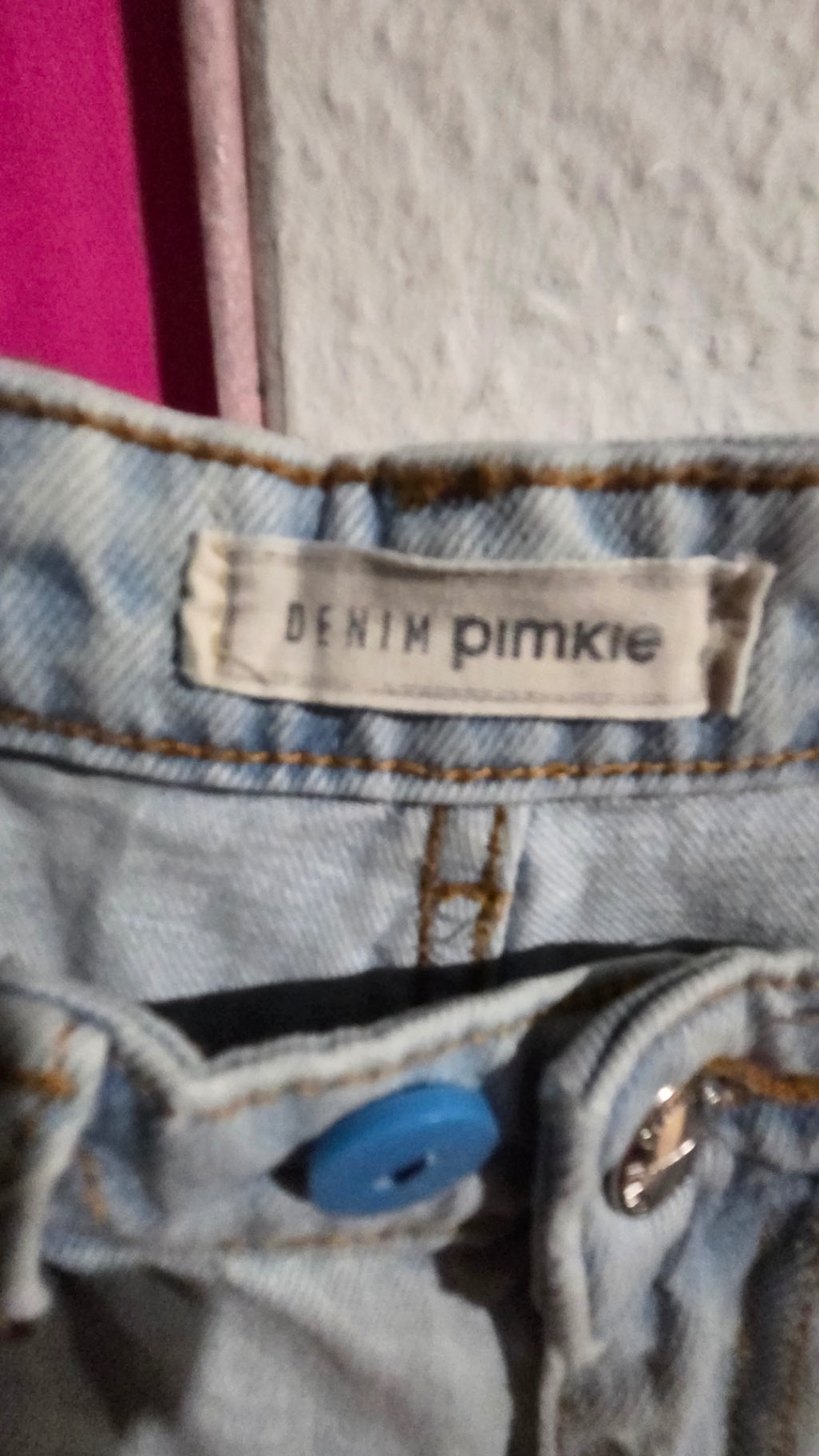 Y2K Pimkie Jeans W 33 Hellblau