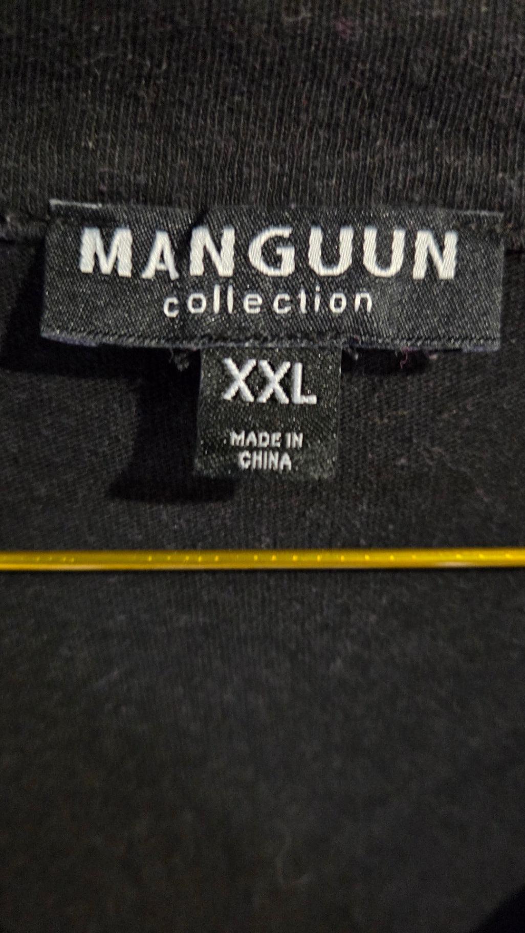 Y2K Mangguun T-Shirt XXL Schwarz