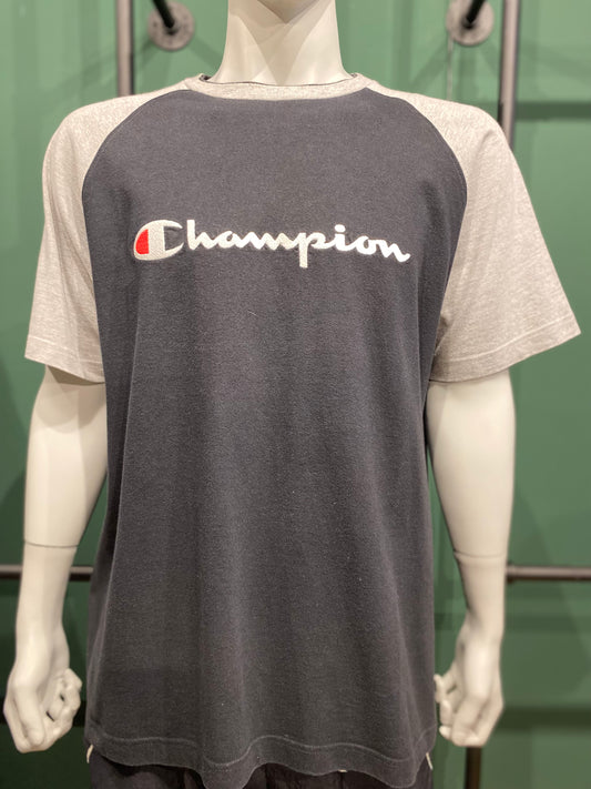 Vintage Champion T-Shirt XL Dunkelblau