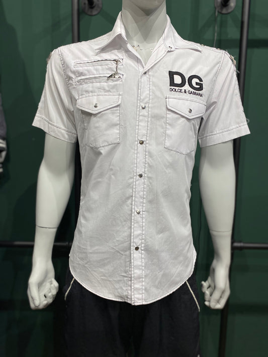 Vintage Dolce & Gabbana Hemd S Weiß