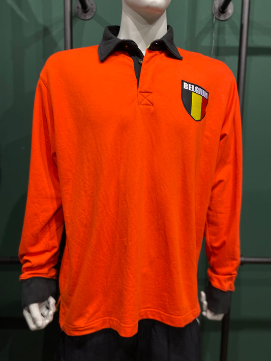Vintage Belgium Poloshirt XL Rot