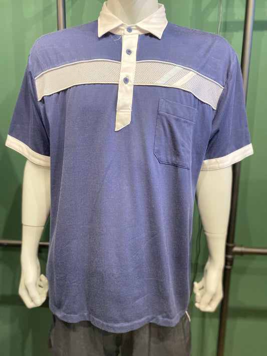 Vintage Canda Poloshirt XL Navyblau