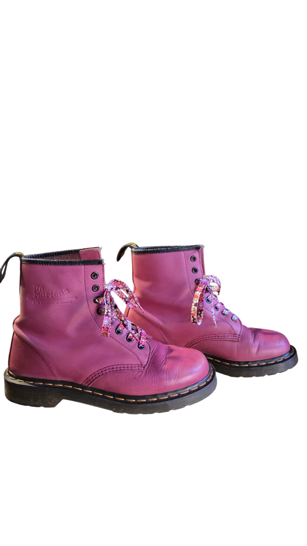 Vintage Highlight Dr. Martens Stiefel 40 Pink