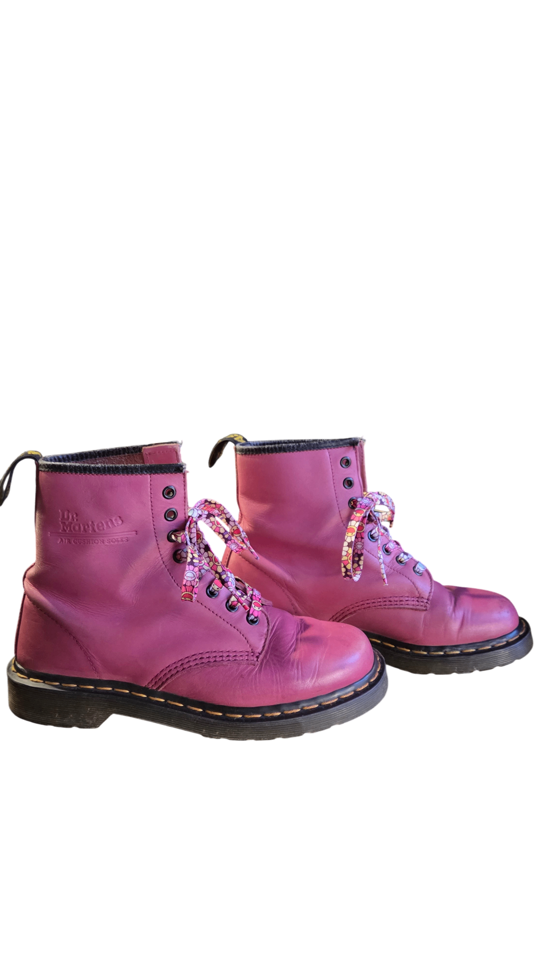 Vintage Highlight Dr. Martens Stiefel 40 Pink