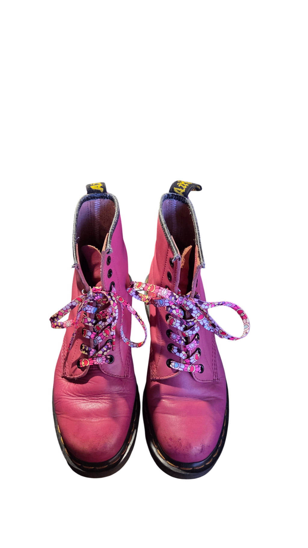 Vintage Highlight Dr. Martens Stiefel 40 Pink