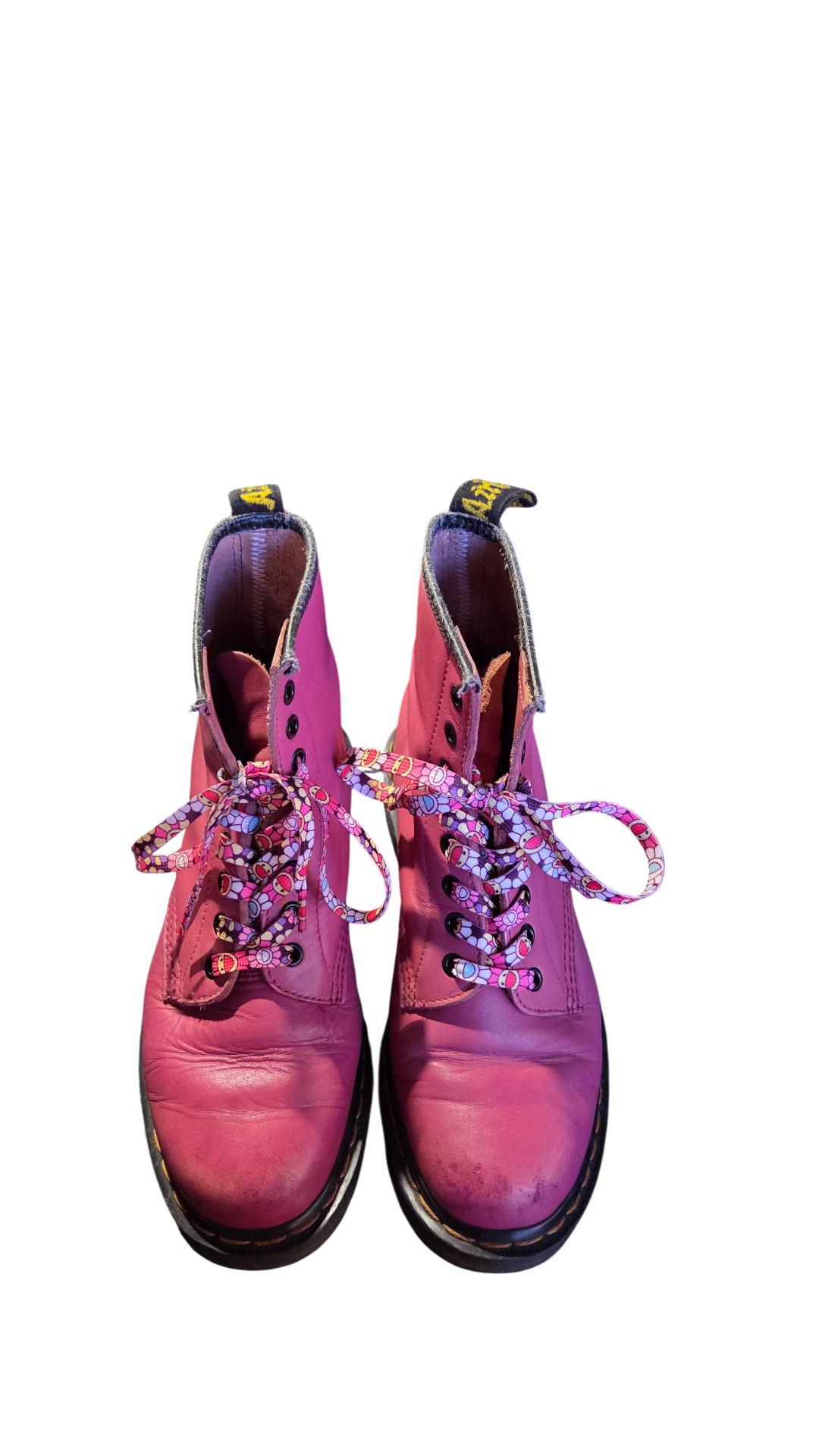Vintage Highlight Dr. Martens Stiefel 40 Pink