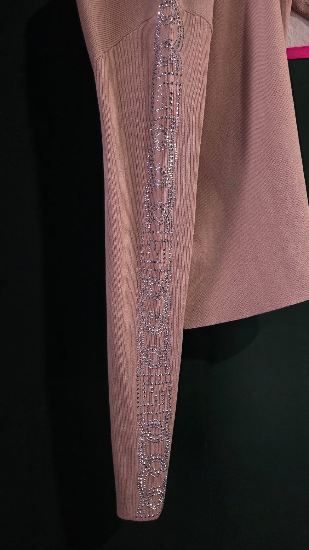 M.B.21 TU COLLECTION Pullover Beige Y2K